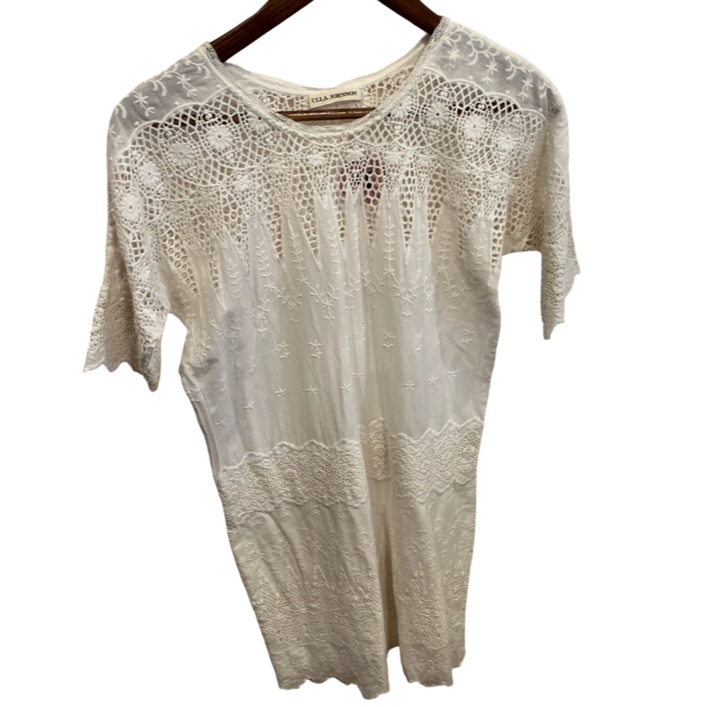 Ulla Johnson White Lace 100% cotton dress - Picture 2 of 9